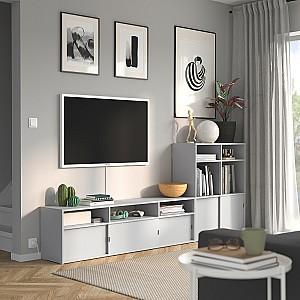 Tumba pentru televizor IKEA Havsta 233x32x96 Gri