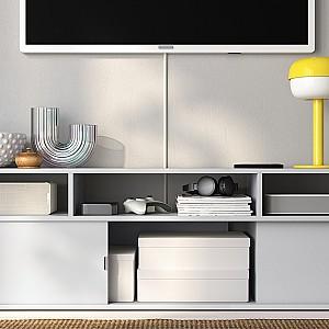 Tumba pentru televizor IKEA Havsta 233x32x96 Gri