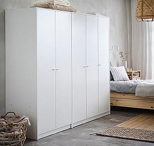 Dulap IKEA Dulap Ikea Kleppstad 3 usi 117x176 Alb