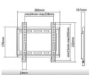 Suport pentru televizor EUROLUX KL3222F