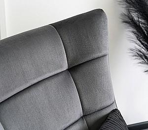 Fotoliu Mebel Elite Jackson Gri/Negru