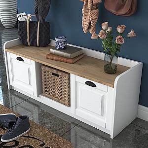Antreu Mirage Meble P2/M1 White/Walnut