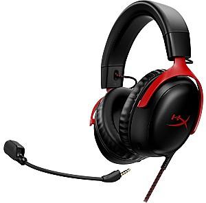 Casti gaming HYPERX Cloud III Black/Red