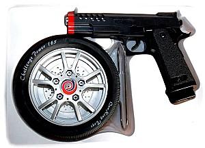 Arma jucarie VLM cu laser+obiectiv iluminare muzica Sharp