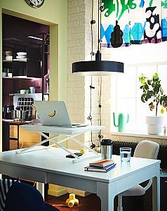 Masuta laptop IKEA Dubbla 60x40 Alb