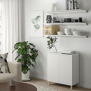 Raft de perete IKEA Troxhult 110x32 Alb