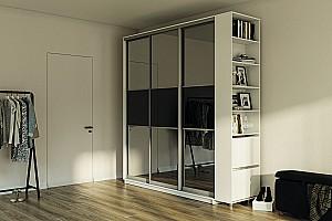 Dulap-cupe Confort-NV 200x45x220 (oglinda, lacobel) + Anexa