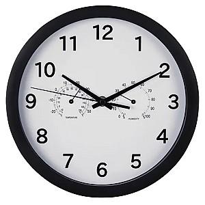 Ceas de perete Hama Pure Plus Black (186342)