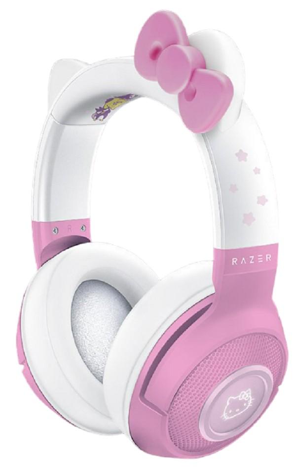 Casti gaming RAZER Kraken BT Hello Kitty Edition