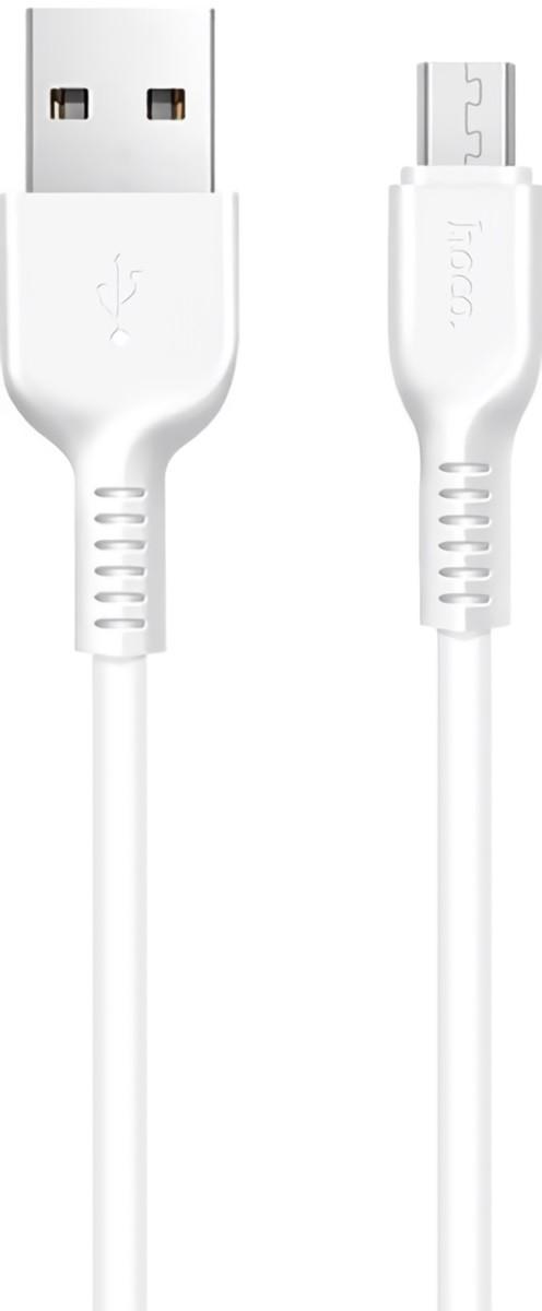 USB сablu HOCO USB сablu HOCO X20 Flash micro charging cable (L=1M) White