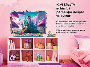 Televizor KIVI KidsTV, Full HD, Smart TV, 32 inch (81 cm), DLED, 1920x1080, Android TV, Wi-Fi