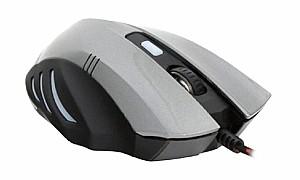 Mouse gaming Omega Mouse Gaming 1200-1600-2400-3200dpi 6D Silver/Black