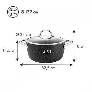 Cratita Tescoma PRESIDENT Stone cu capac