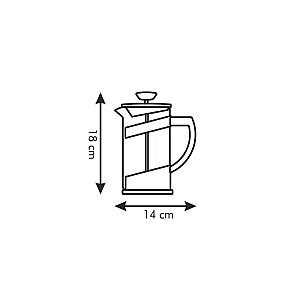 Ceainic pentru infuzie Tescoma TEO 0.6 L