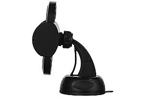 Suport auto pentru telefon 2E 2E-WCQ01-07 10W 3in1 Black