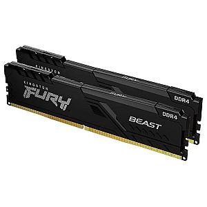 Memorie operativa RAM Kingston Fury Beast 16Gb DDR4-3200MHz Kit 2x8Gb (KF432C16BBK2/16)