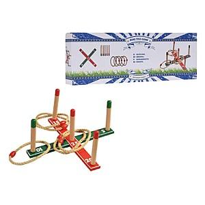 Set de jucarii Outdoor games Quots-arunca inelul (5 inele+tripada cu 5 mize)