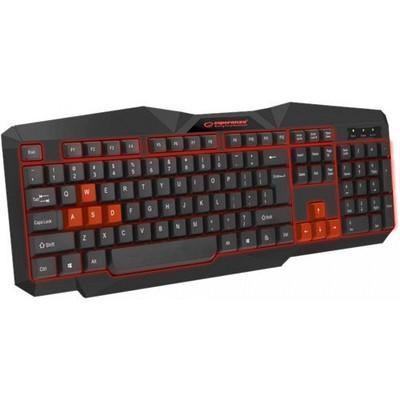 Tastatura gaming Esperanza TIRONS  EGK201R Red - US Layout