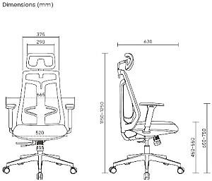 Fotoliu de birou Lumi CH05-40