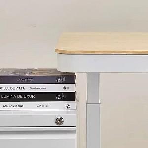 Masa de birou Lumi S08-22D-SW White