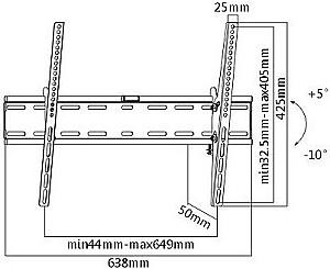 Suport pentru televizor Brateck LP41-46T