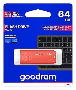 Stick memorie usb Goodram UME3 64Gb USB3.0 (UME3-0640O0R11)