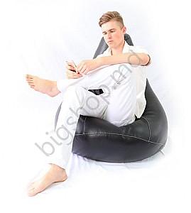 Fotoliu puf Because Clasic Bean Bag - Black XL