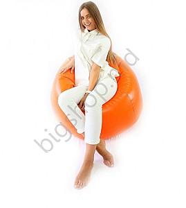 Fotoliu puf Because Clasic Bean Bag - Orange XL