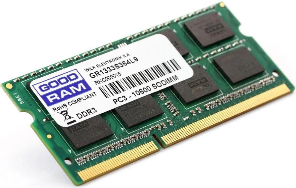 Memorie operativa RAM Goodram SODIMM 8GB DDR3-1600 CL11 (GR1600S3V64L11/8G)