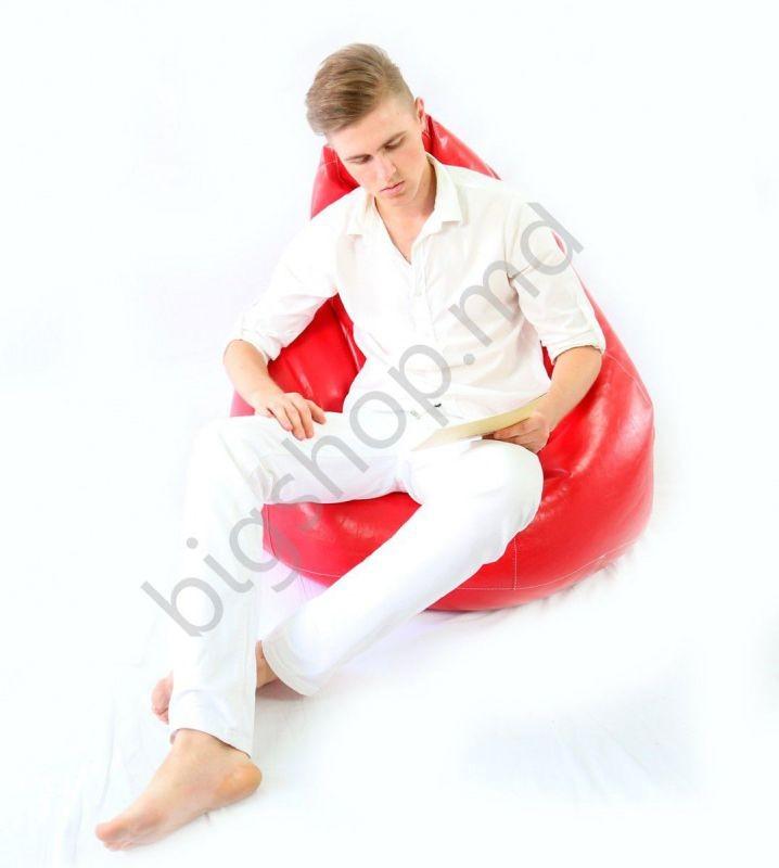 Fotoliu puf Because Clasic Bean Bag - Red XL