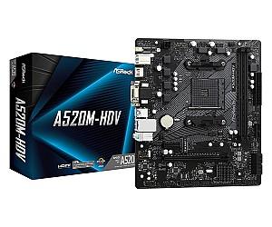 Placa de baza ASRock A520M-HDV