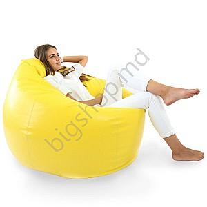 Fotoliu puf Because Clasic Bean Bag - Galben XL