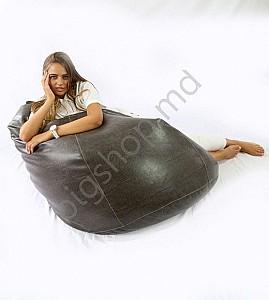 Fotoliu puf Because Clasic Bean Bag - Gray Pro XL