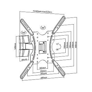 Suport pentru televizor Brateck KLA27-441