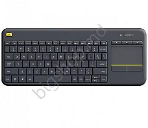 Tastatura Logitech Wireless K400 Plus Multi-Device Black