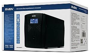 Sursa de alimentare neintreruptibila UPS SVEN Pro 1500 (LCD, USB)