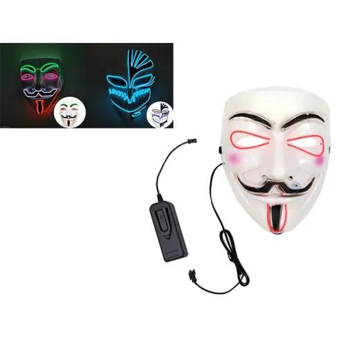 Cadou de halloween Halloween Masca de Halloween LED 16X24cm