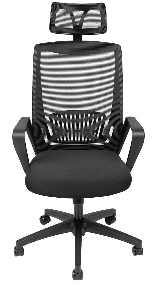 Fotoliu de birou CUSTÓ Venezia Negru