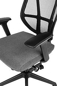 Fotoliu de birou CUSTÓ Oslo Negru/Gri