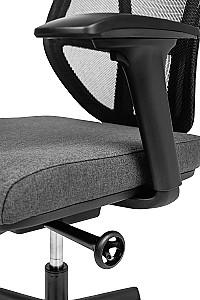 Fotoliu de birou CUSTÓ Oslo Negru/Gri