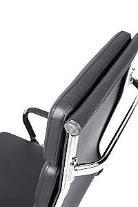 Fotoliu de birou CUSTÓ Vilnius Negru