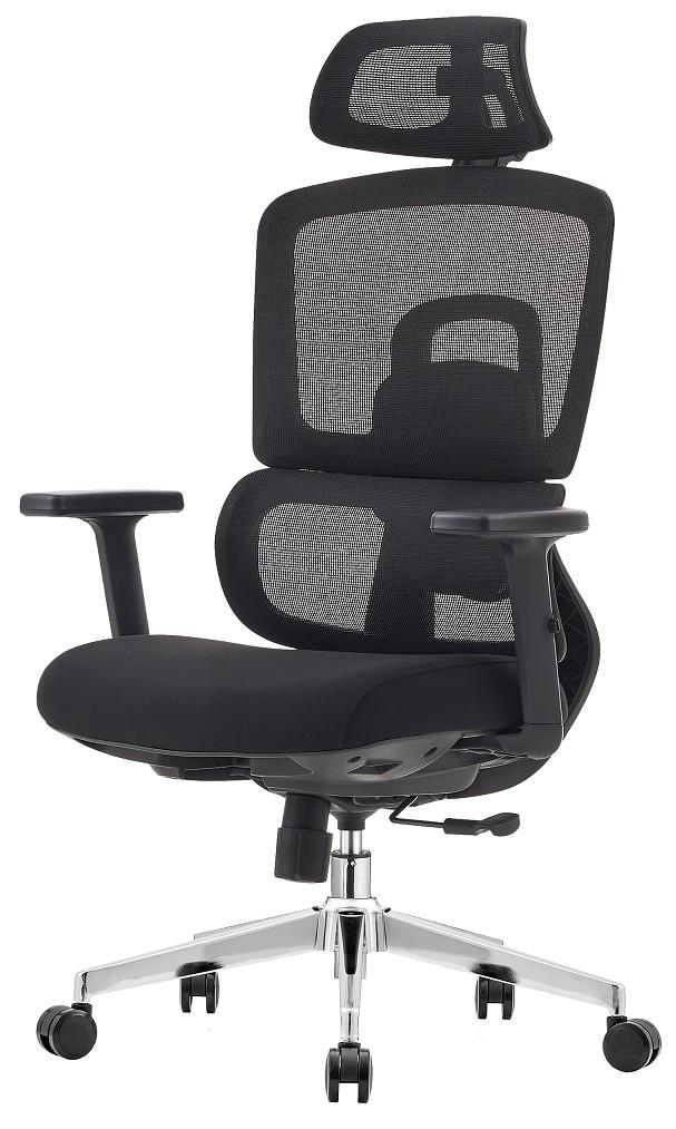 Fotoliu de birou CUSTÓ Aston Negru