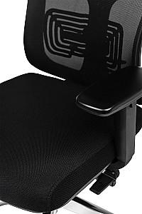 Fotoliu de birou CUSTÓ Genoa Negru