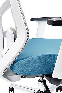 Fotoliu de birou CUSTÓ Nitra Gri/Albastru