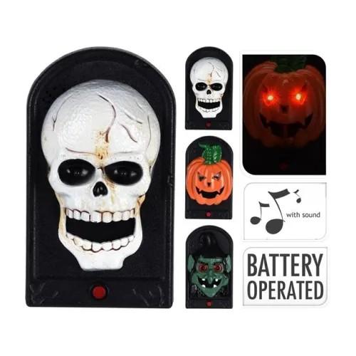 Cadou de halloween Halloween Sonerie usa LED 19X11cm, 3 modele