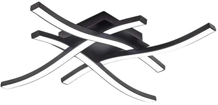 Lustra led VLM Wawes Black