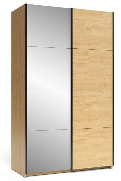 Dulap-cupe Yasen Smart Zegna ST120 Stejar Pietros