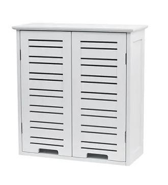 Dulap de baie Tendance 2 usi MDF alb