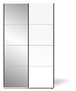 Dulap-cupe Yasen Smart Zegna ST120 Alb Platina