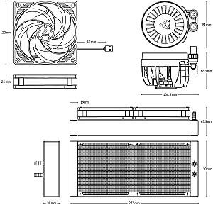 Cooler procesor Arctic Liquid Freezer III 240